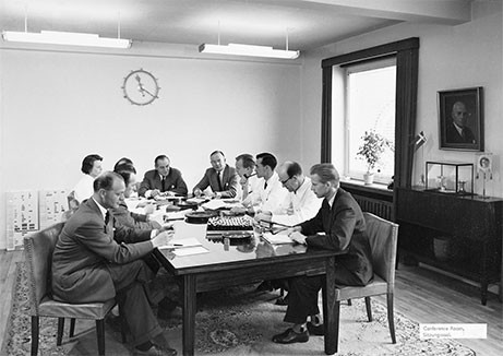 1950. aastal sai Lundbeck aktsiaseltsiks, mille aktsiakapital oli 1 miljon DKK