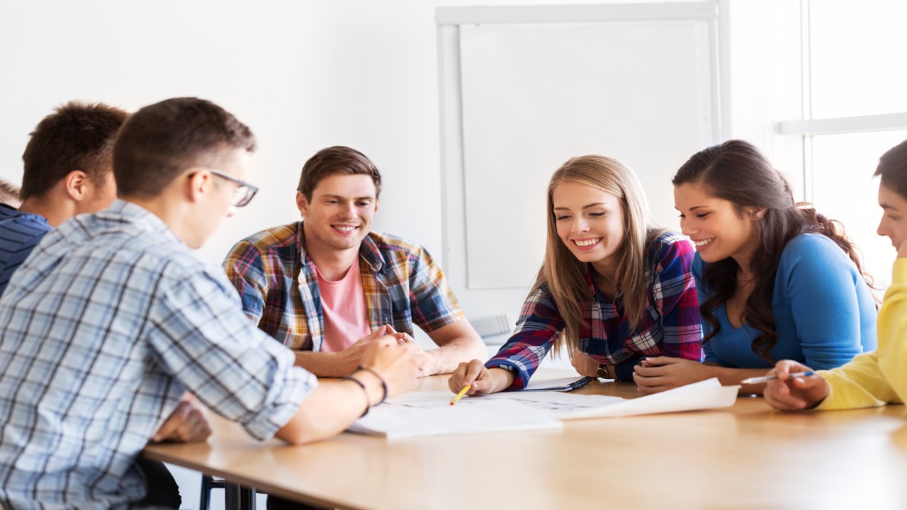 groupe d'étudiants